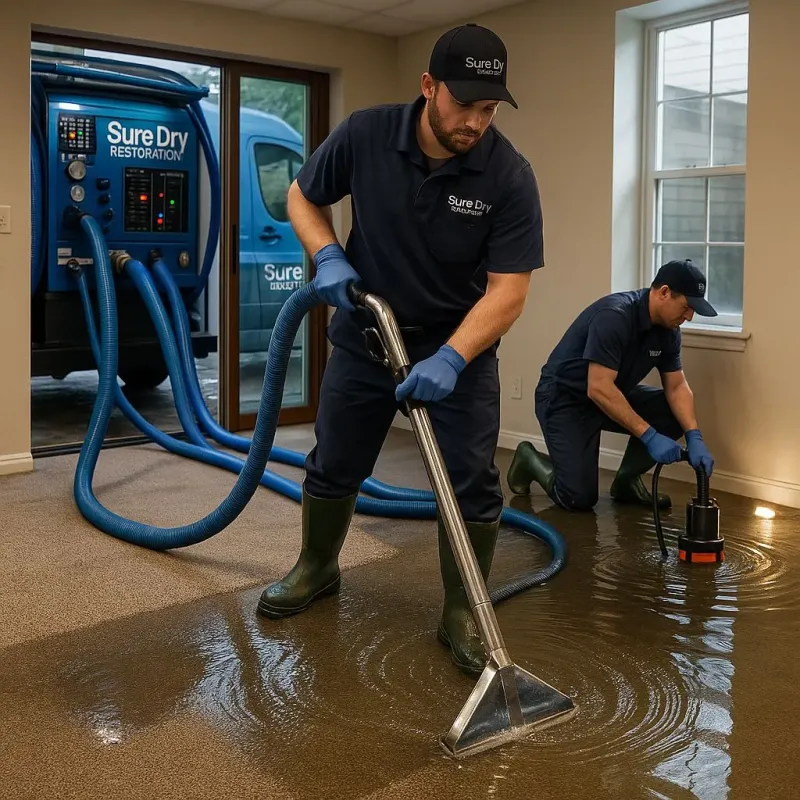 Water Extraction and Removal process in Benton, MO